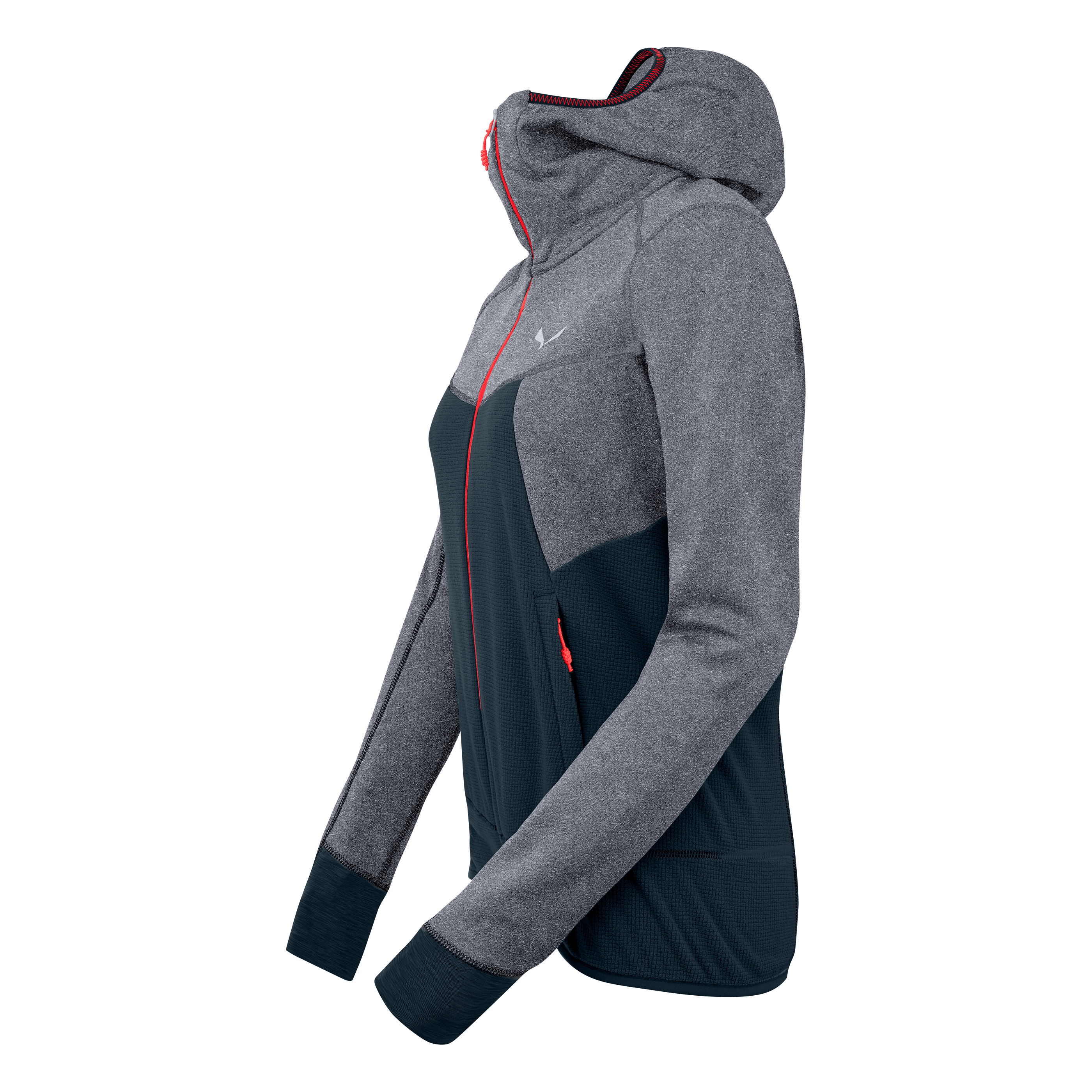 Puez Hybrid Polarlite Felpa con Cappuccio Donna