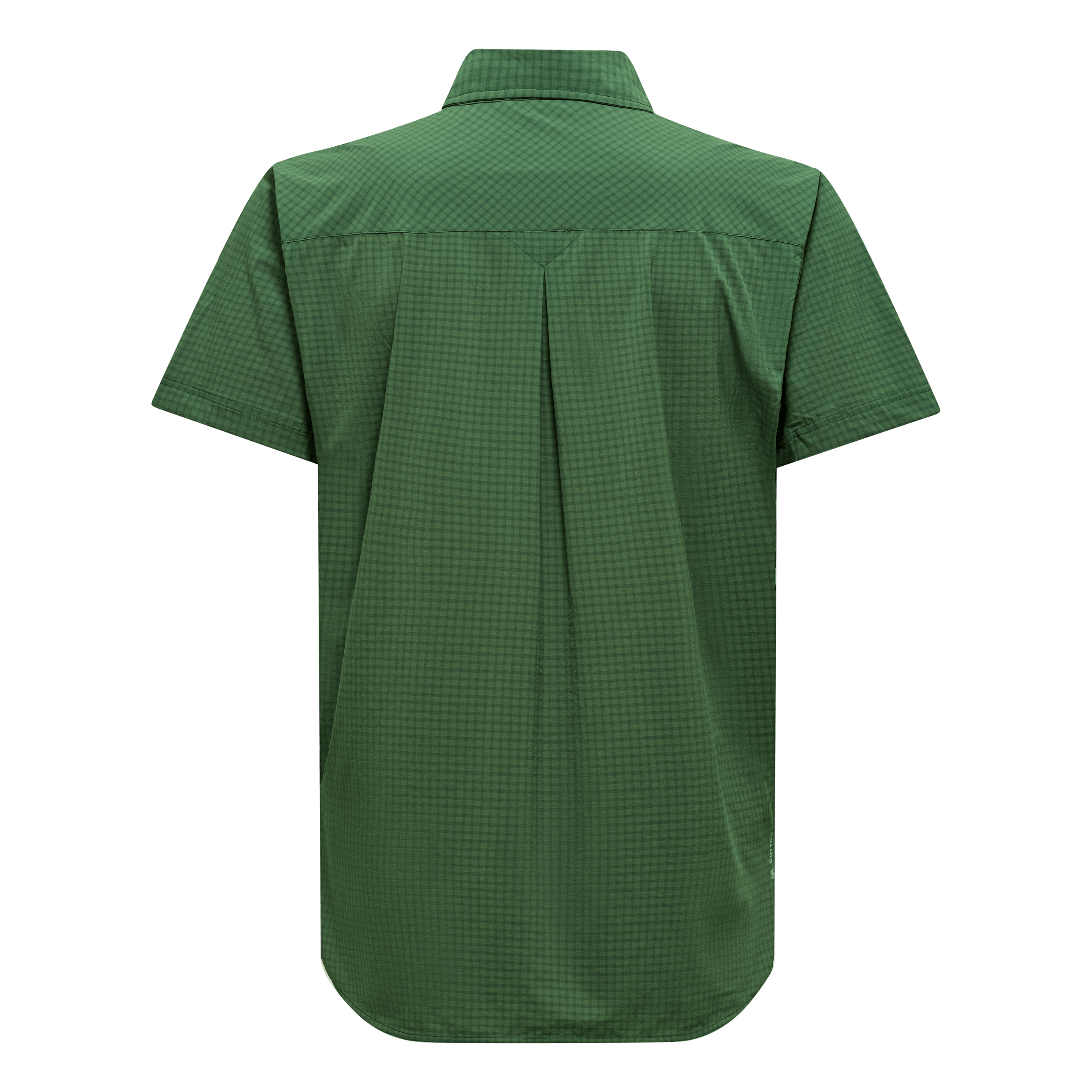 Camicia da uomo Puez Minicheck Dry a maniche corta