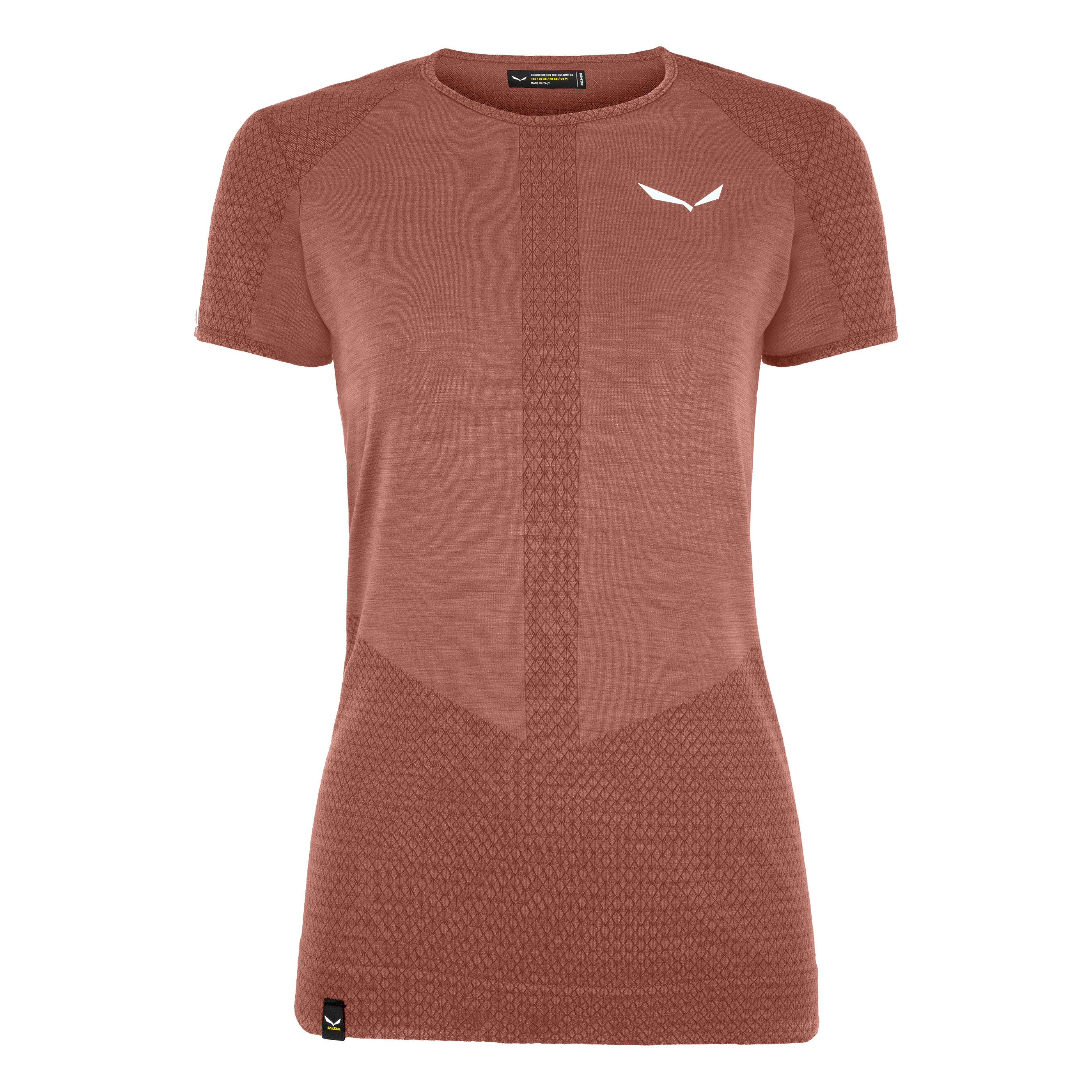 T-shirt femminile a maniche corte Zebru con taglio aderente
