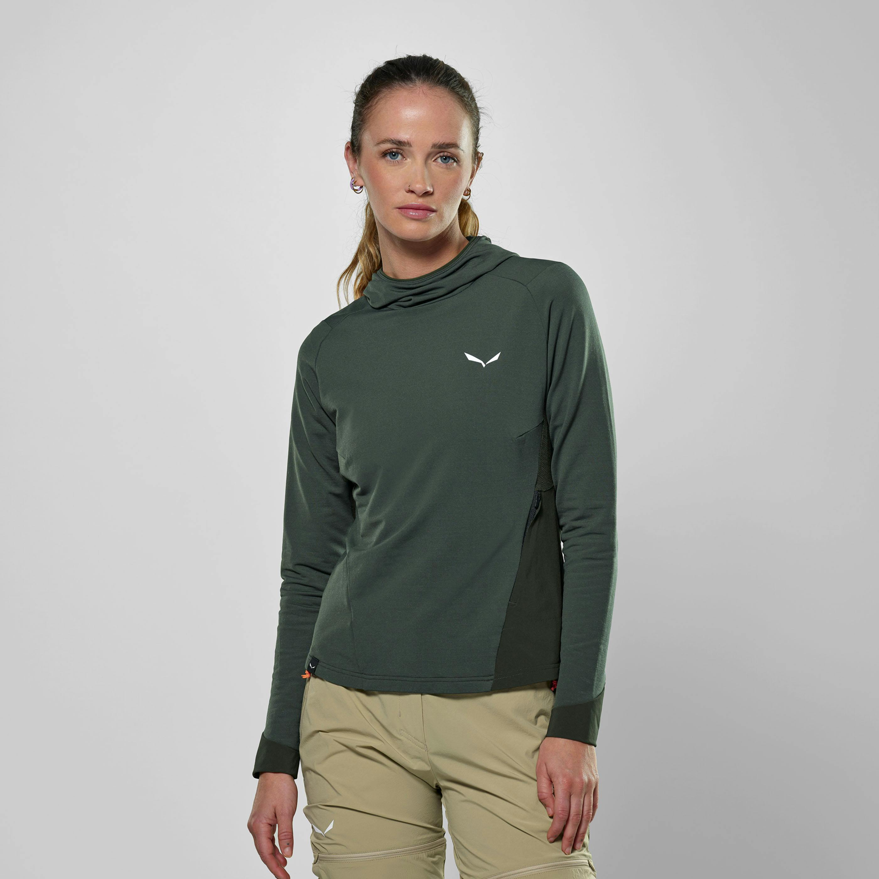 Puez Merino Durastretch Hoody Donna
