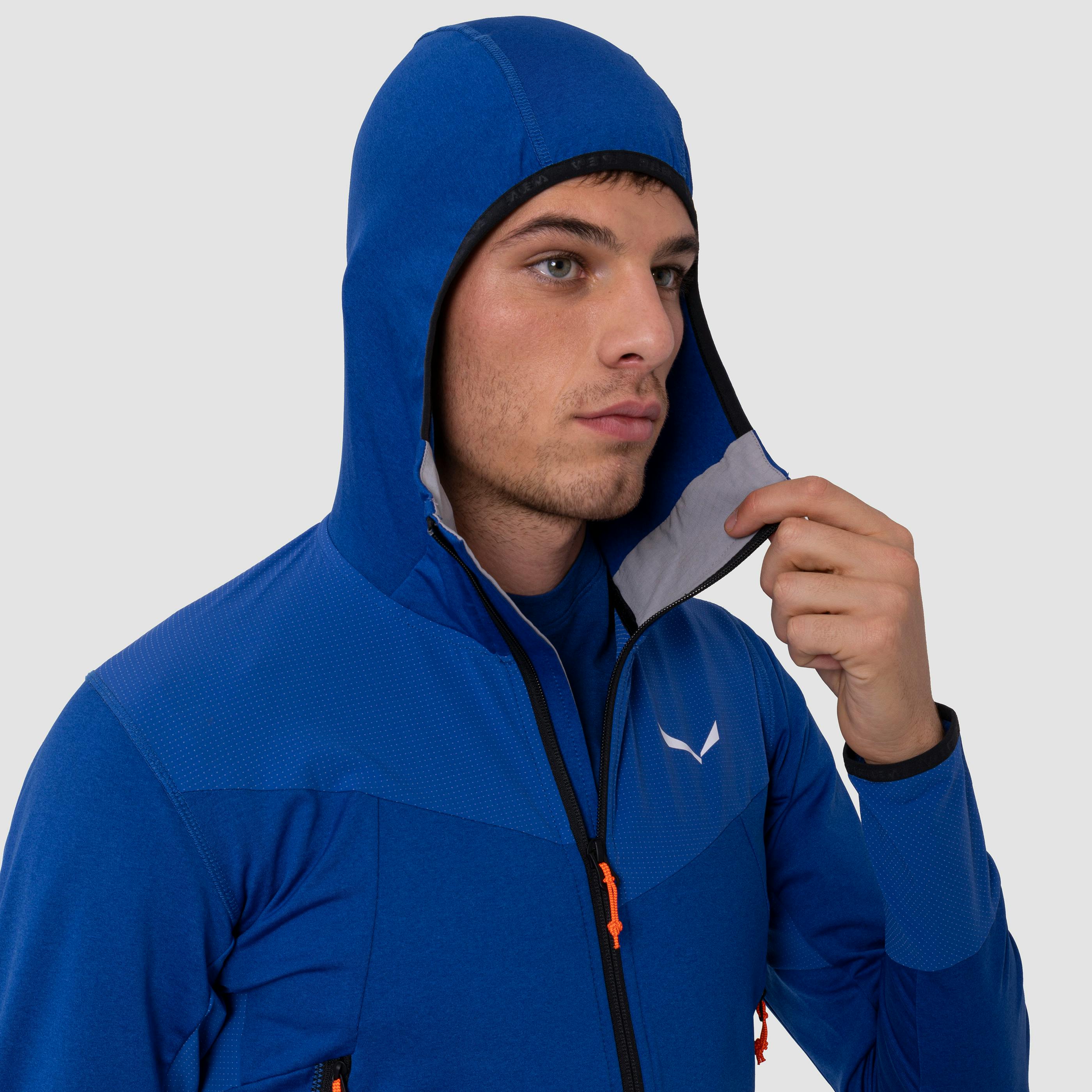 Giubbotto da Uomo Agner Hybrid Polarlite Durastretch con Cappuccio