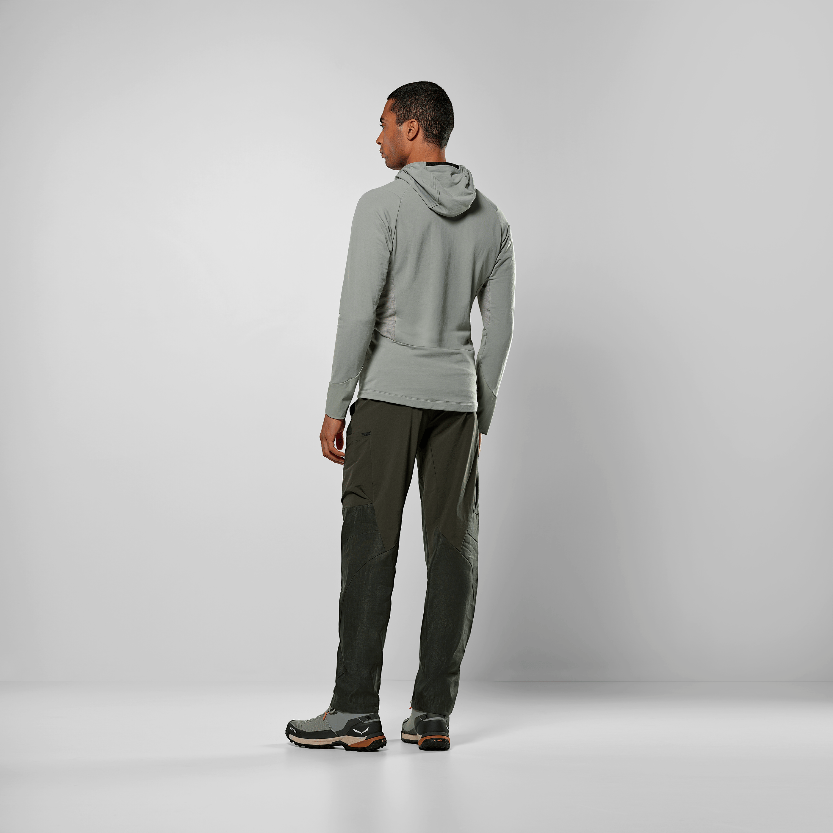 Giubbotto con cappuccio Puez Merino Durastretch Uomo