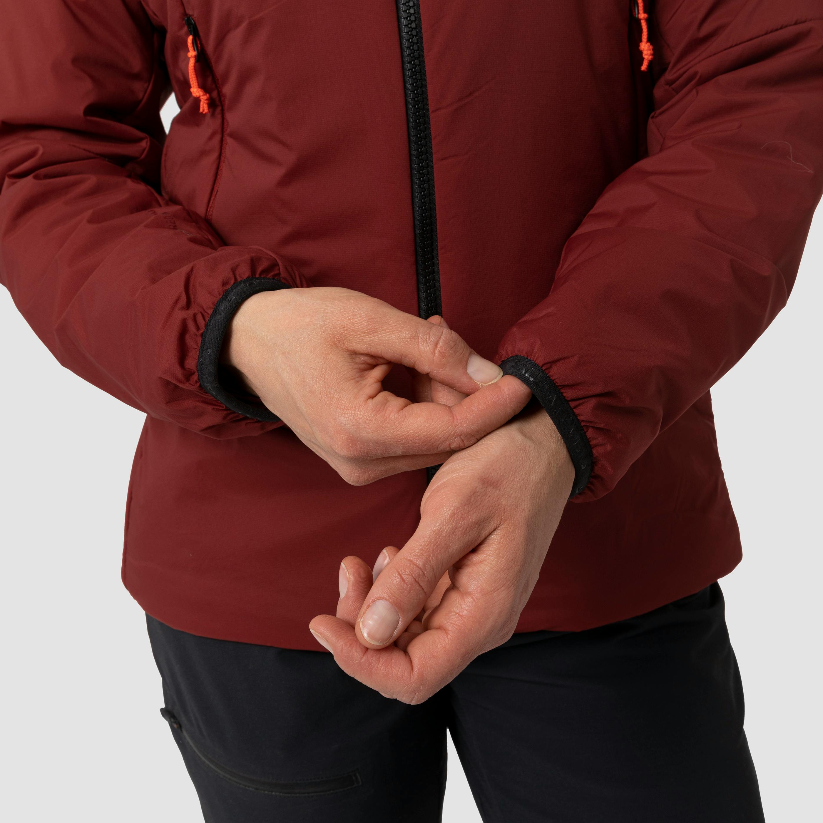 Giubbotto da donna con cappuccio Ortles Tirolwool Responsive Stretch