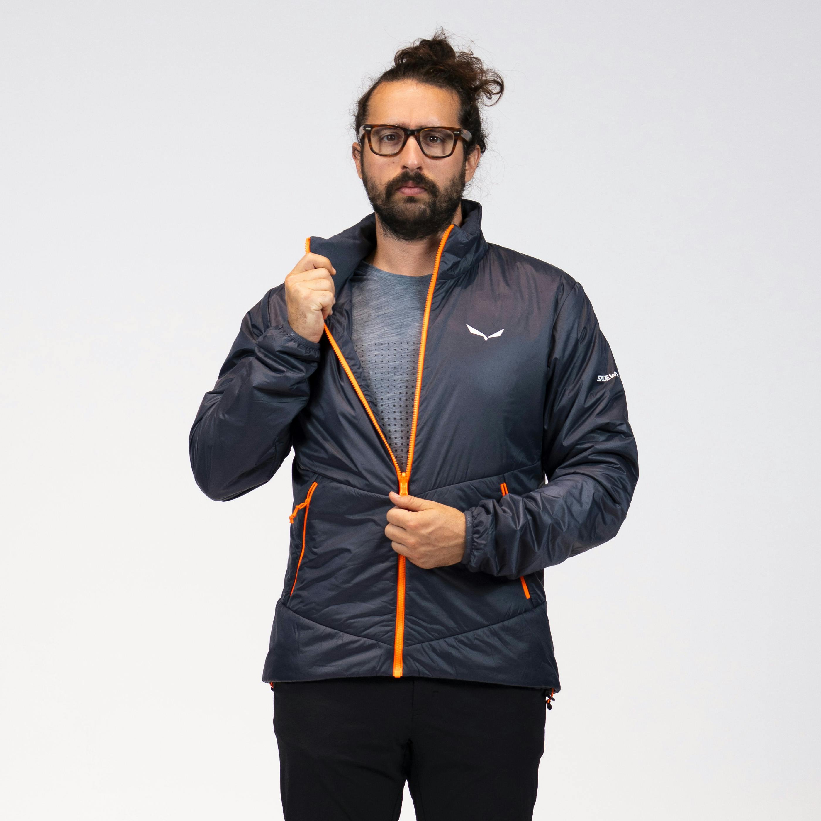 Giubbotto da uomo Puez 3 Tirolwool con zip