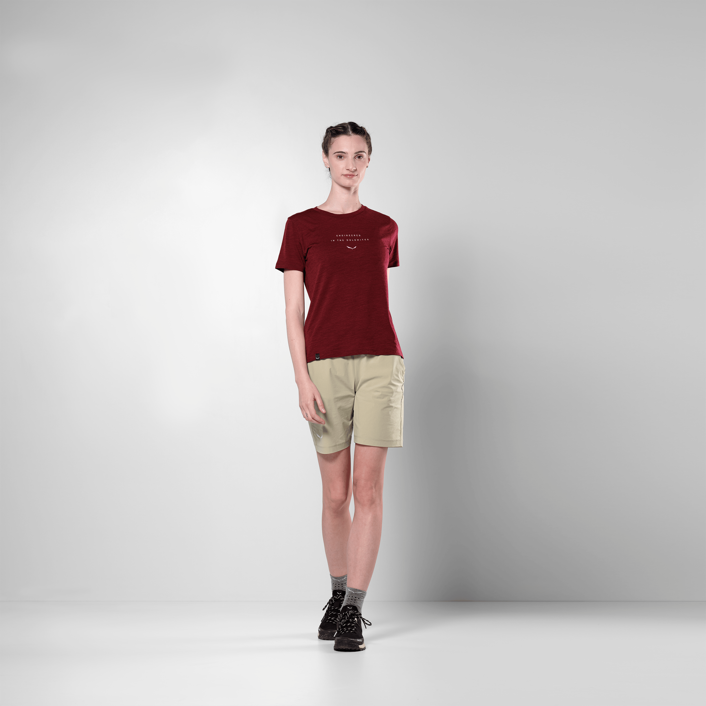 Eagle Eitd Maglietta in Lana Merino Donna