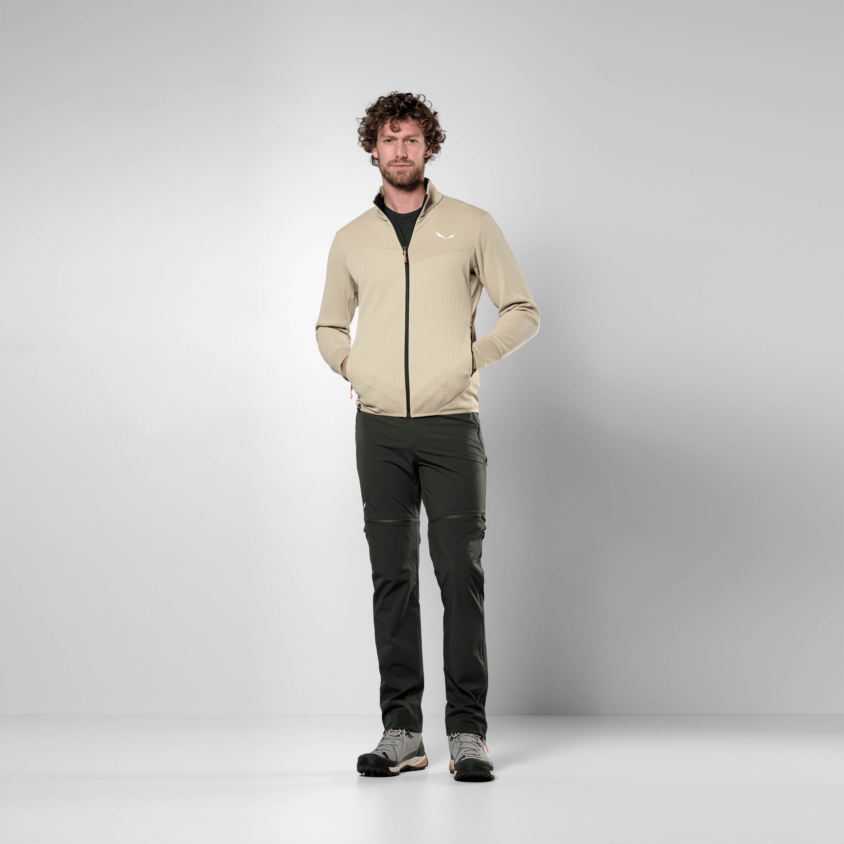 Giubbotto Uomo Puez Waffle Hybrid Polarlite